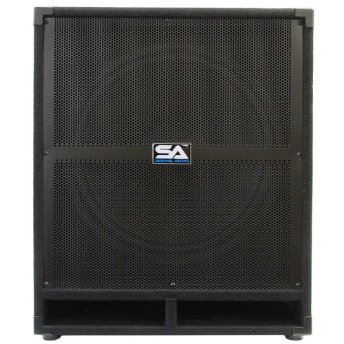 Seismic Audio Tremor_18-PW - Powered PA 18-Inch Subwoofer Speaker Cabinet