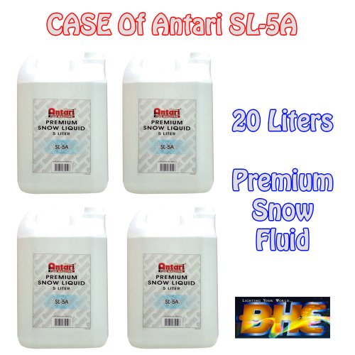 Case of Antari SL-5A Premium Snow Fluid (20 Liters)