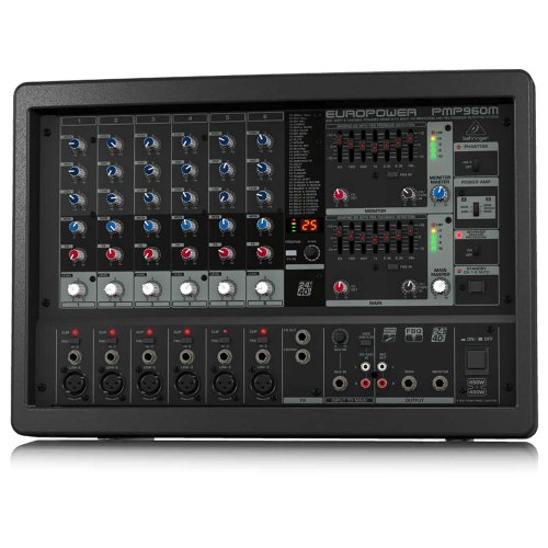 Behringer EUROPOWER PMP960M 900-Watt  6-Channel Powered Mixer