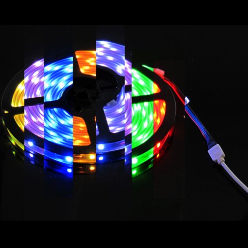 HitLights Sound Activated LED Music Controller 2.0 With Remote for Color Changing LED Strip, Plug-And-Play, 12AMP, 12 Volt