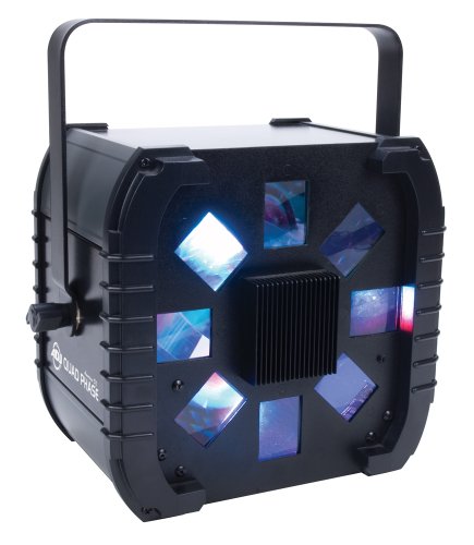 American Dj Supply Quad Phase Dynamic Led Effect Light Multi Beam Multi Colored Wide Coverage