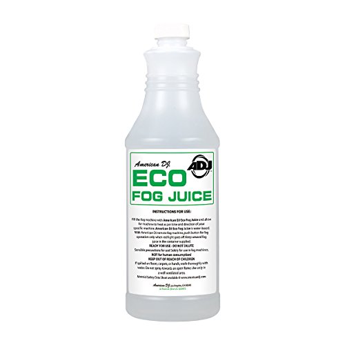 American Dj Eco Fog Q Quart Sized Water Based Fog Juice