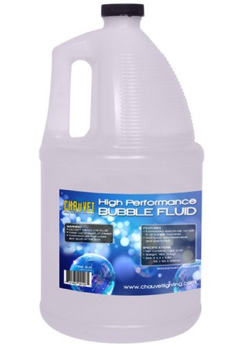 CHAUVET B-250 Portable Pro DJ Effect Bubble Machine + 1 Gallon BJU Bubble Fluid