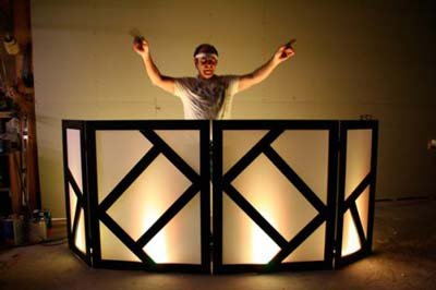 DJ Facade / DJ Booth - Dragon Frontboards - Tatsu 4 Panel