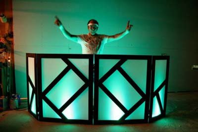 DJ Facade / DJ Booth - Dragon Frontboards - Tatsu 4 Panel