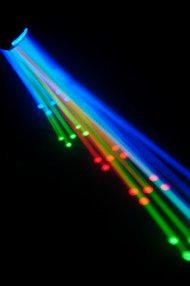 CHAUVET DERBY X DMX Pro DJ Club Effect Strobe Light + Fog Machine + Blacklight
