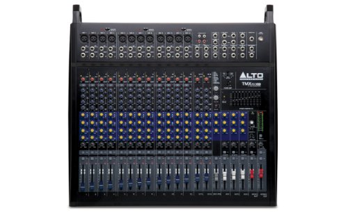 Alto Professional TMX160 DFX, Tabletop 16 Channel powered mixer with 24-BIT DSP FX, Graphic EQ, and 2x750W Class D Power