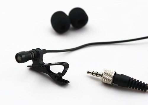 Pro Lavalier Lapel Microphone JK MIC-J 016 for Sennheiser Wireless Transmitter - Noise Cancelling Condenser Mic