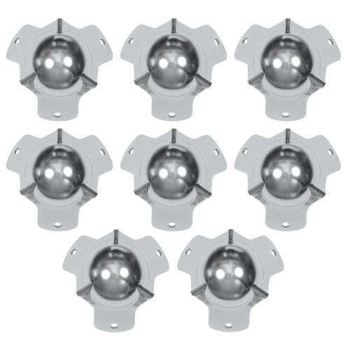 Reliable Hardware Company RH-1027-8-A Medium Size Zinc Road Case Ball Corner - Set of 8