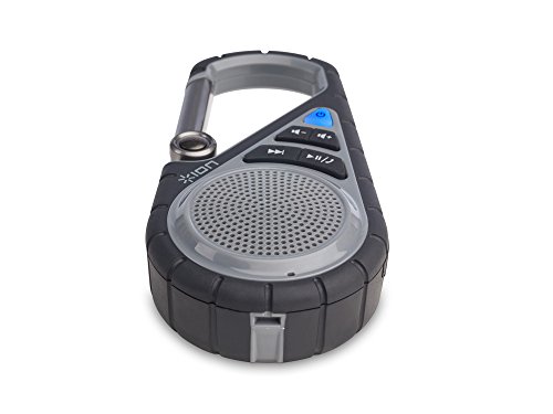 Ion Audio Clipster Active Clip-On Outdoor Speaker with Mounting Bracket