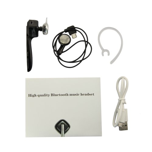 GadgetZone (US Seller) DBPower® Voice Control Mini Stereo Wireless Bluetooth Earbuds Headsets Headphones w/Microphone,in-the-ear A2DP Sports & Exercise Handfree Earphones Earpieces for iPhone 5s 5c 4s 4, iPad Air 2 3 4, iPod, Android, Samsung Galaxy, Smart Phones Bluetooth Devices (Black)