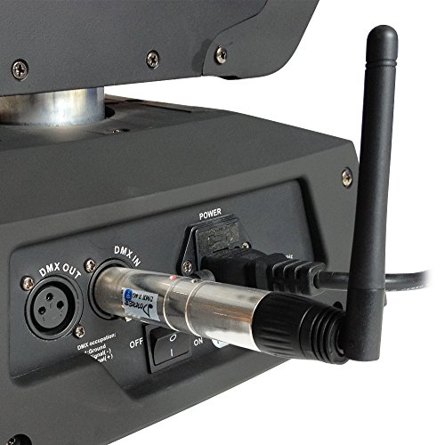 Donner® 2PCS DMX512 DMX Dfi DJ 2.4G Wireless Receiver & Transmitter Lighting Controller with 2pcs Adapters