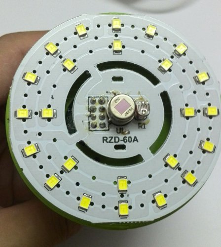 hkbayi New Hot Super White 6W E27 2835 led 24leds PIR Infrared Detector Human Sensor LED Light Lamp Bulb