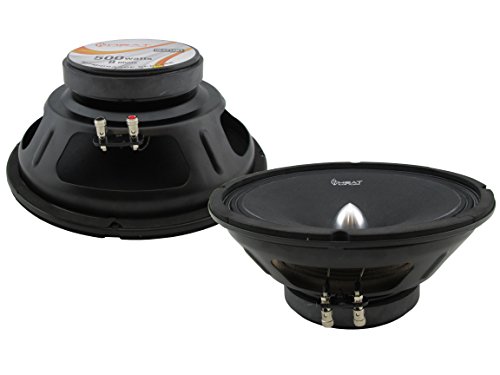 Blast King HEAT10BT 10-Inch Midrange Speaker with Bullet