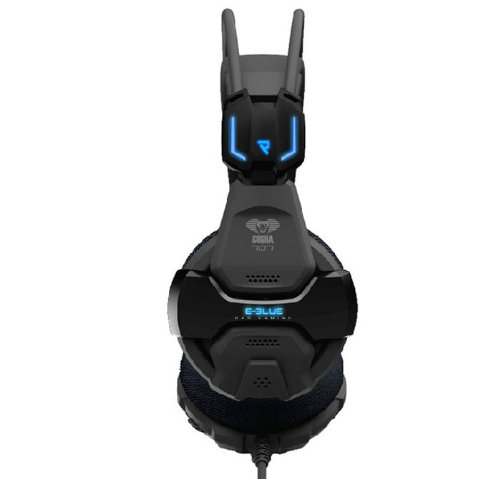 amtonseeshop Black E-3lue Cobra Hs707 Blue Light Gaming Headsets & Microphone Gamer MSN Skype