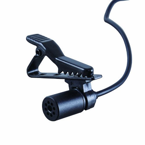 Movo LV1 Lavalier Lapel Clip-on Omnidirectional Condenser Microphone for Cameras, Camcorders & Smartphones (Including Apple iPhone, iPad, Samsung Galaxy & Note, etc)
