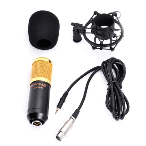 NEEWER Black Broadcasting and Recording Microphone-BM-800