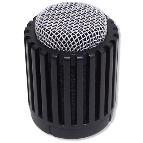 GLS Audio Instrument Microphone ES-57 & Mic Clip - Professional Series ES57 Dynamic Cardioid Mike Unidirectional - For Instruments, Drums, Percussion, Vocals, and more