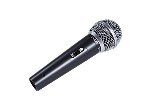 Jaras Professional Moving Coil Dynamic Handheld Vocal/Instrument/Karaoke Microphone with 13 Foot Cord