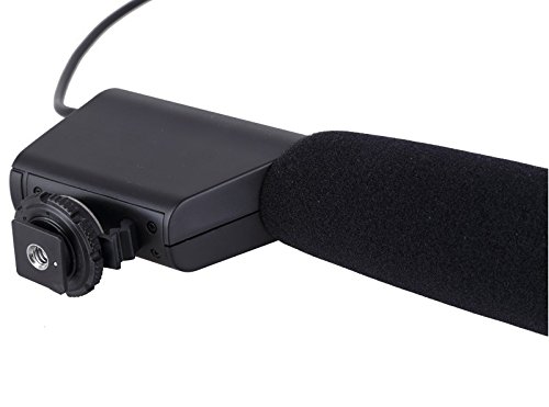 BW® MC-50 DSLR Camera Photography Interview Mounted Shotgun MIC Microphone for Canon Nikon Sony Blackmagic Camera DV Camcorder