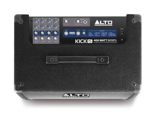 Alto Professional Kick 15 Professional 15-Inch Keyboard and Instrument Amplifier with Built-in Mixer and Alesis Effects