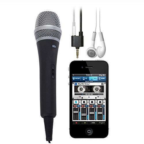 Neewer® Unidirectional Dynamic Vocal Instrument Handheld Mic Microphone for iPhone4/4s/5/5s/5c/6/iPod touch/iPad and Other Mobile Devices for Singing or Speaking on the Stage