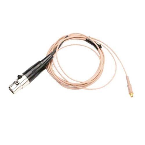 Shure RPM657 Replacement 2mm (0.07") Cable for Countryman WCE6T Microphone, TA4F Connector, Light Tan