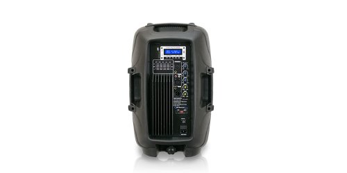 Technical Pro ABS Molded PW1257UBT 12-Inch Two-Way Active Loudspeaker with USB/SD Card Inputs and Bluetooth Compatibility