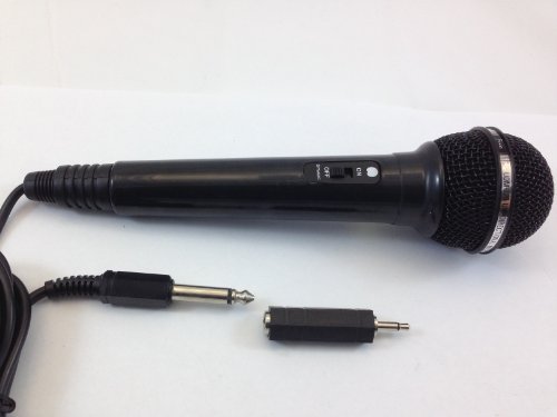 FICO UNI-DIRECTIONAL MICROPHONE, 1/4" MIC CABLE WITH 3.5 MONO ADAPTER
