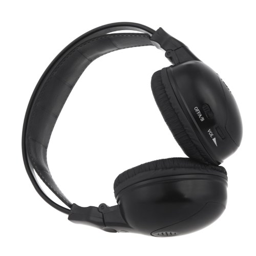 Andoer Infrared Stereo Double-channel Wireless Headphone Headset IR Car Headrest DVD Player