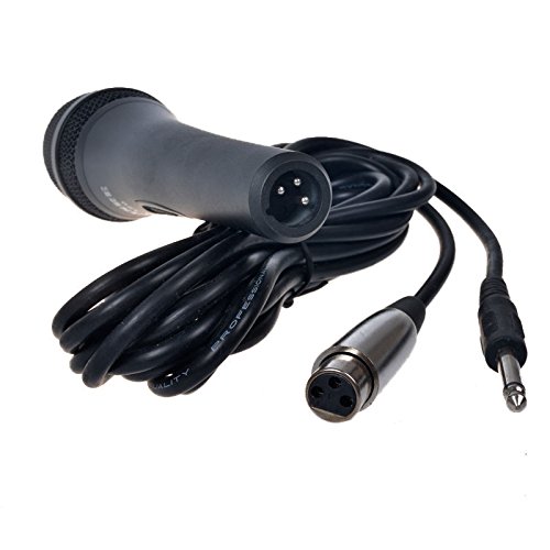 Sinuote Professional Dynamic Moving Coil Handheld Cable Microphone Mic Black M-320
