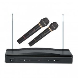 Supersonic SC-900 Professional Wireless Dual Microphone System Kit