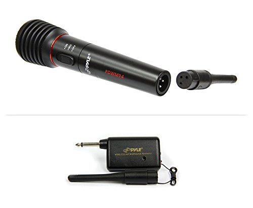 PylePro PDWM94 Dual Function Wireless/Wired Microphone System
