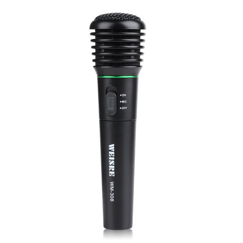 VicTsing 2 in 1 Wired & Wireless Handheld Microphone Mic Receiver System Un-directional