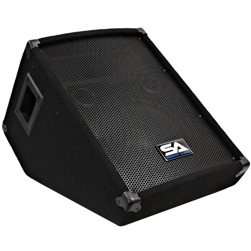 Seismic Audio SA-10MSingle Wedge Style Floor Monitor - PA/DJ