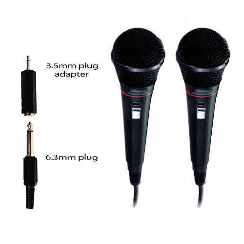 Universal Microphone - Philips - Karaoke - 2 Pack
