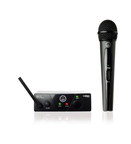 AKG Pro Audio WMS40 Mini Vocal Set BD US45B Wireless Microphone System