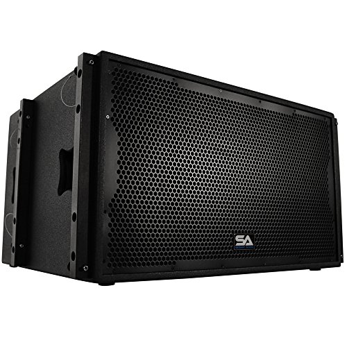 Seismic Audio - SALA-215S - Premium Passive 2x15 Line Array Subwoofer - PA/DJ Band Live Sound