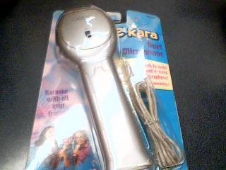 2001 Hasbro Takara Xavix E*Kara Ekara E-Kara Duet Microphone (Connects to Main Unit E-Kara Microphone)