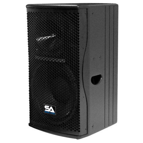 Seismic Audio - Magma-12-Pair - Pair of Premium 12" Full Range / Bi-Amp 2-Way Loudspeaker Cabinets - PA DJ Band, Live Sound Loudspeaker Cabinets