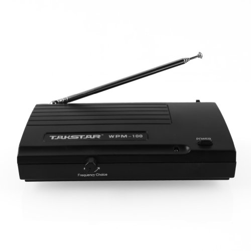 ZGY Professional In Ear Stage Audio Wireless Monitor System Receiver Transmitter Receiver Earphone 45db SNR Sensitivity with LED Indicator for Public On-stage Monitoring