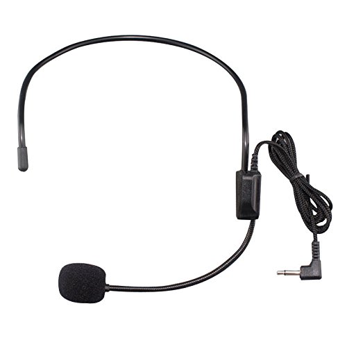 Ylyycc Multifunction Loudspeaker Microphone Portable Wired Voice Amplifier for Teachers or Saleman Etc