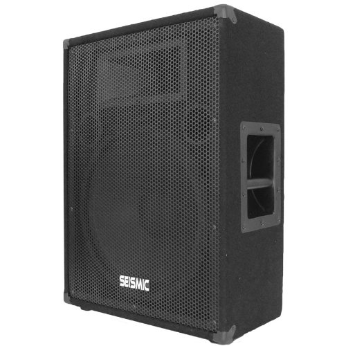 Seismic Audio - FL-15MP (Pair) - Pro Audio PA/DJ 15" Monitors - 100% Birch Plywood  - 800 Watts