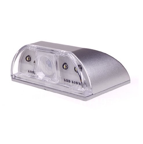 hkbayi New Auto PIR Door Keyhole Pyroelectric IR Motion Sensor Heat Temperature Detector LED Light Lamp