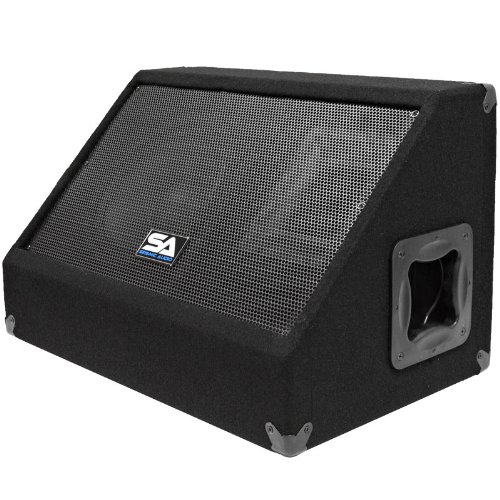 Seismic Audio - SA-10MX - 10" PA Floor Monitor with Titanium Horn and Crossover
