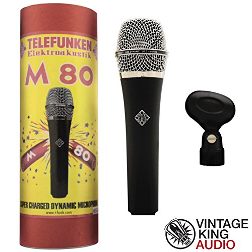 Telefunken Elektroakustik M-80 Hand Held Dynamic Microphone