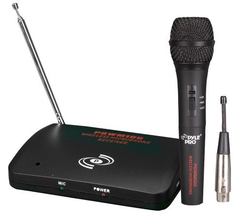 PYLE-PRO PDWM100 - Dual Function Wireless/Wired Microphone System