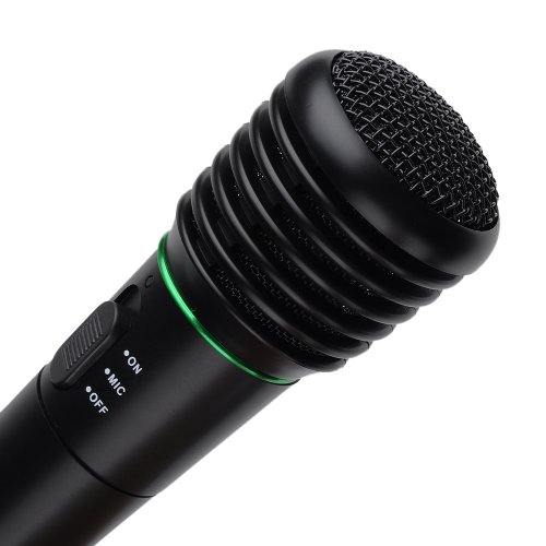 VicTsing 2 in 1 Wired & Wireless Handheld Microphone Mic Receiver System Un-directional