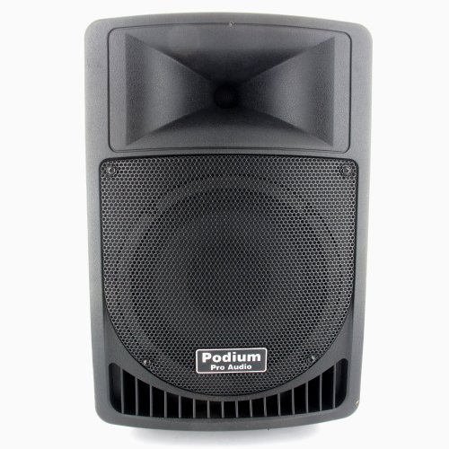 Podium Pro Audio PP806A1 Battery Powered 8-Inch 400 Watts Active Speaker with USB SD MP3 Player