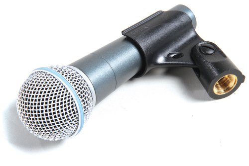 Shure BETA 58A Supercardioid Dynamic Microphone with High Output Neodymium Element for Vocal/Instrument Applications